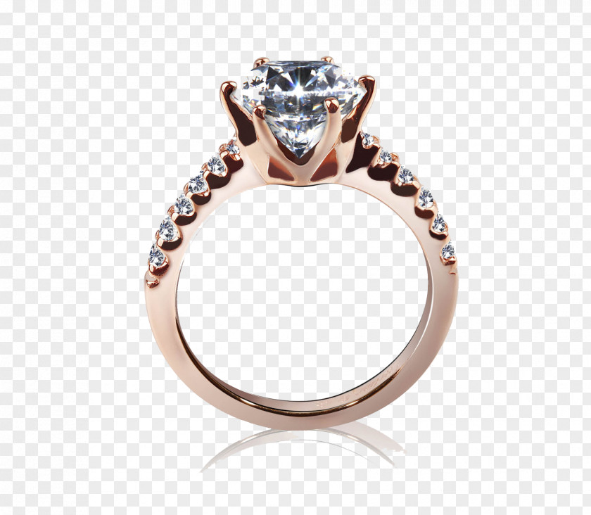 24k Gold Ring Wedding Diamond Cartier Jewellery PNG