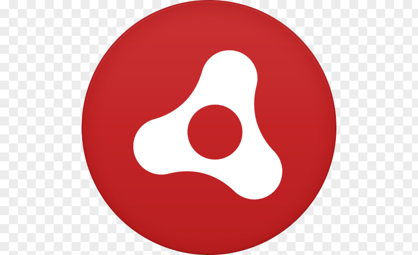 Adobe Air Symbol Circle Font PNG