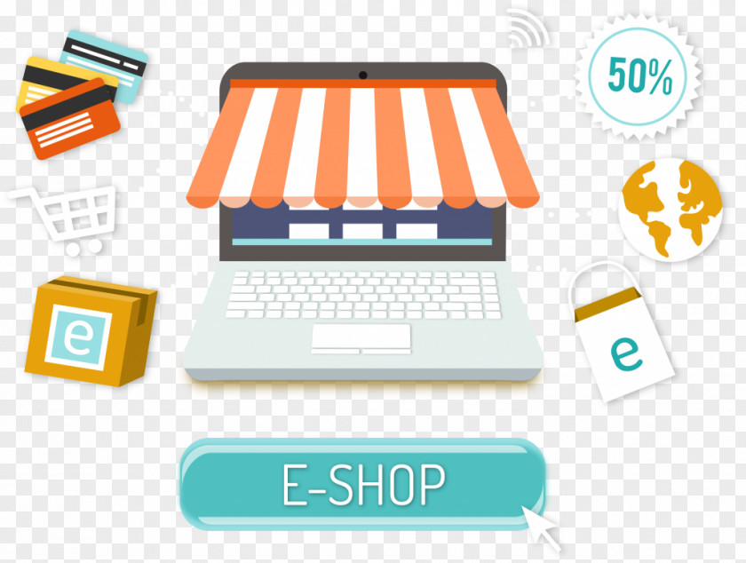 Designing Ecommerce Online Shopping E-commerce Product Sales Electronic Business PNG