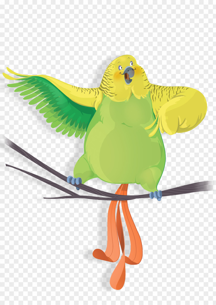 Flock Bird Parrot Green Parakeet Macaw PNG