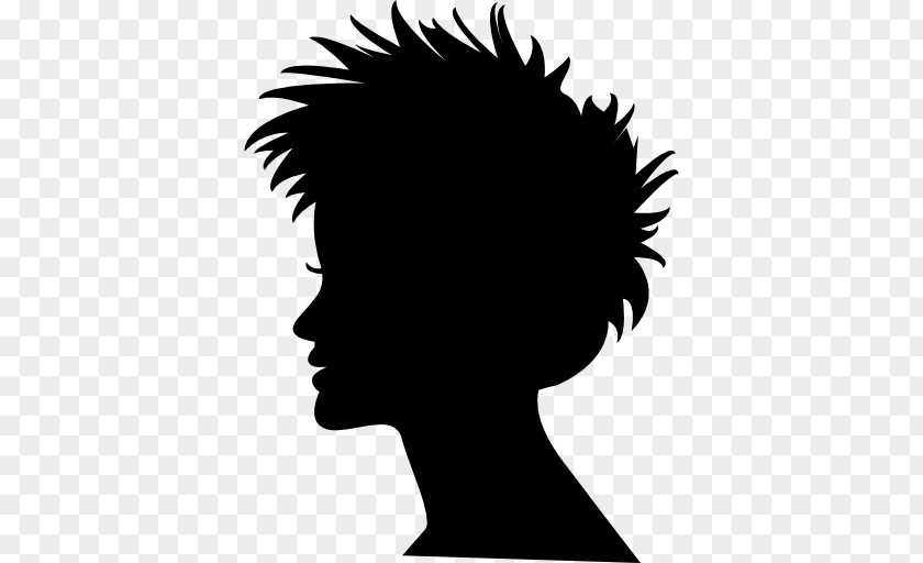 Hair Silhouette Woman PNG