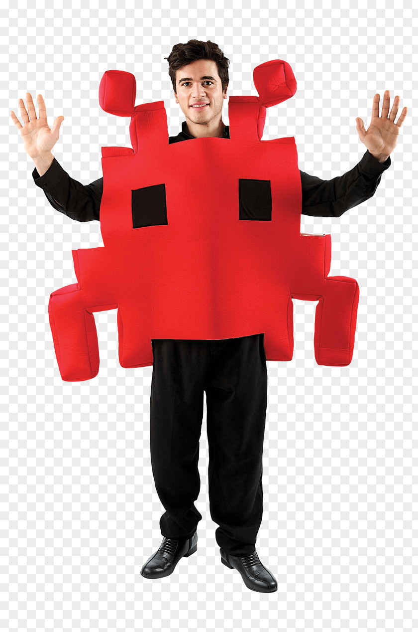 Space Invaders Costume Party Clothing Suit PNG