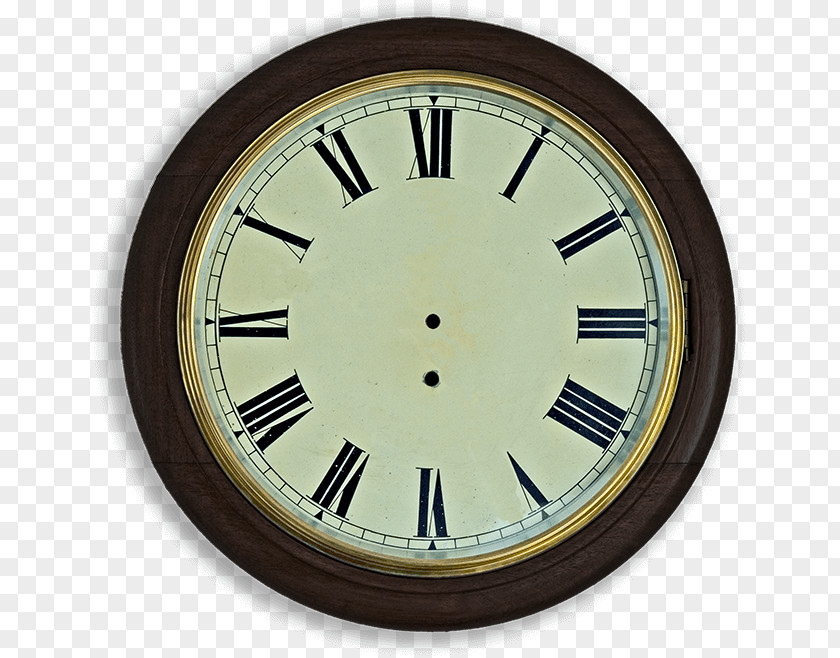 Clock Face Roman Numerals Pendulum Carriage PNG