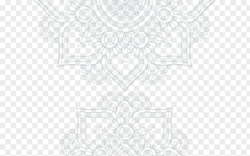 Design Line Art Pattern PNG