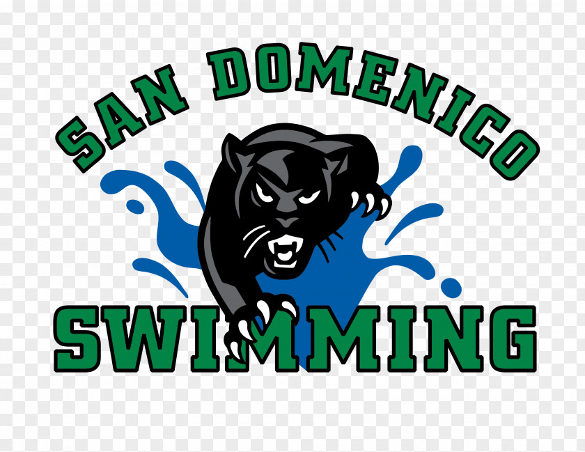 Jaguar Black Panthers Health Club Swimming Logo PNG