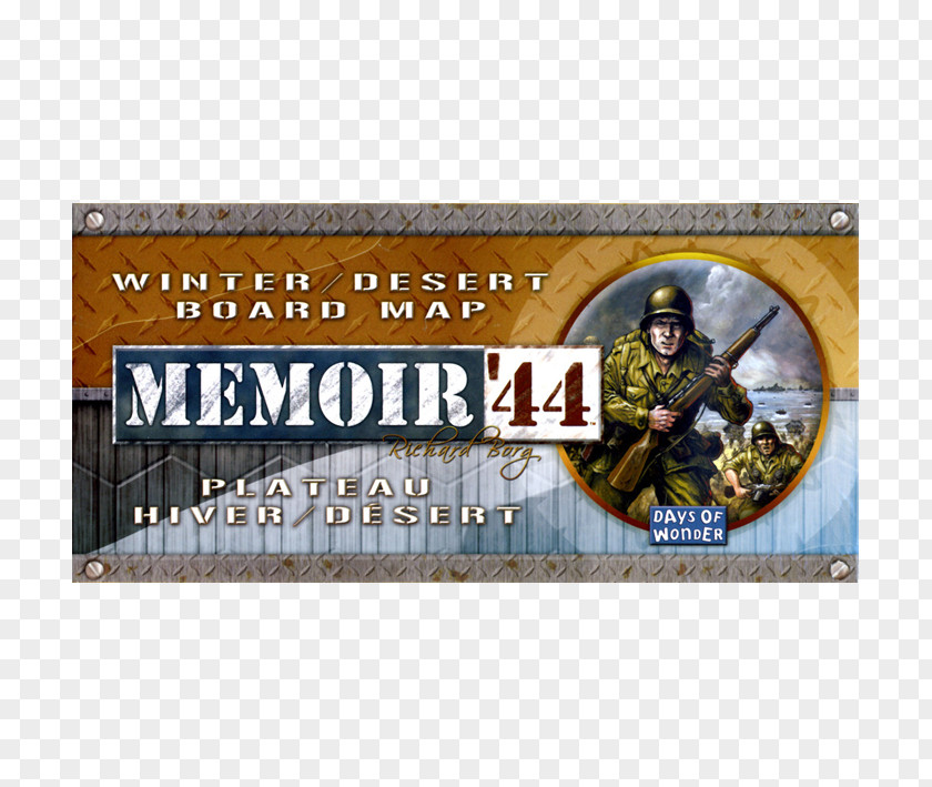 Mémoire 44Plateau Hiver / Désert Board GameOthers Memoir '44 Days Of Wonder PNG