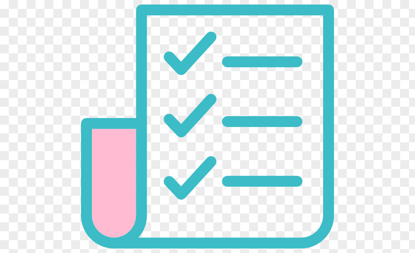 Notebook Euclidean Vector Checklist Icon PNG