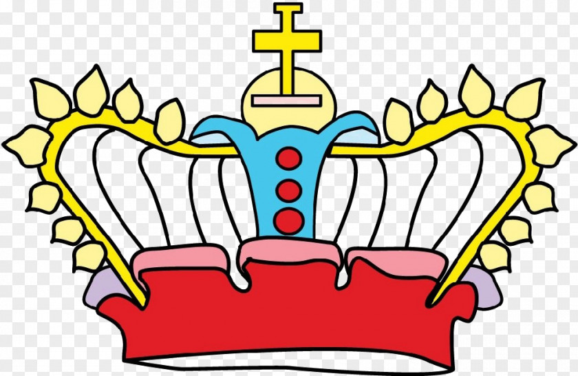 Painted Crown Download PNG