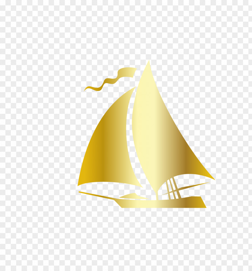 Vector Cartoon Hand Painted Sail Drawing PNG