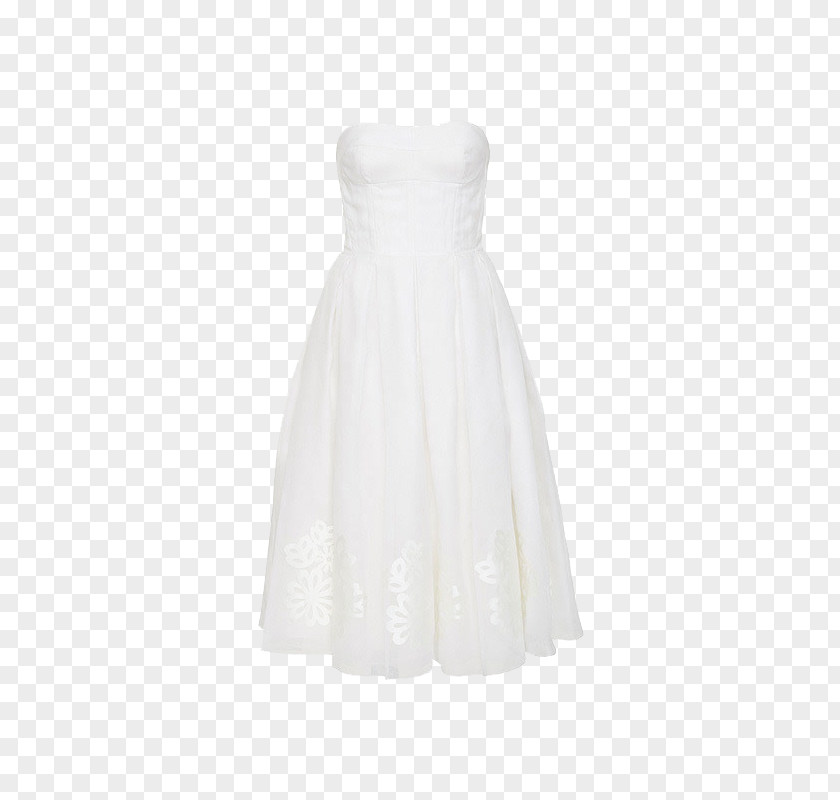 White Wedding Contemporary Western Dress PNG