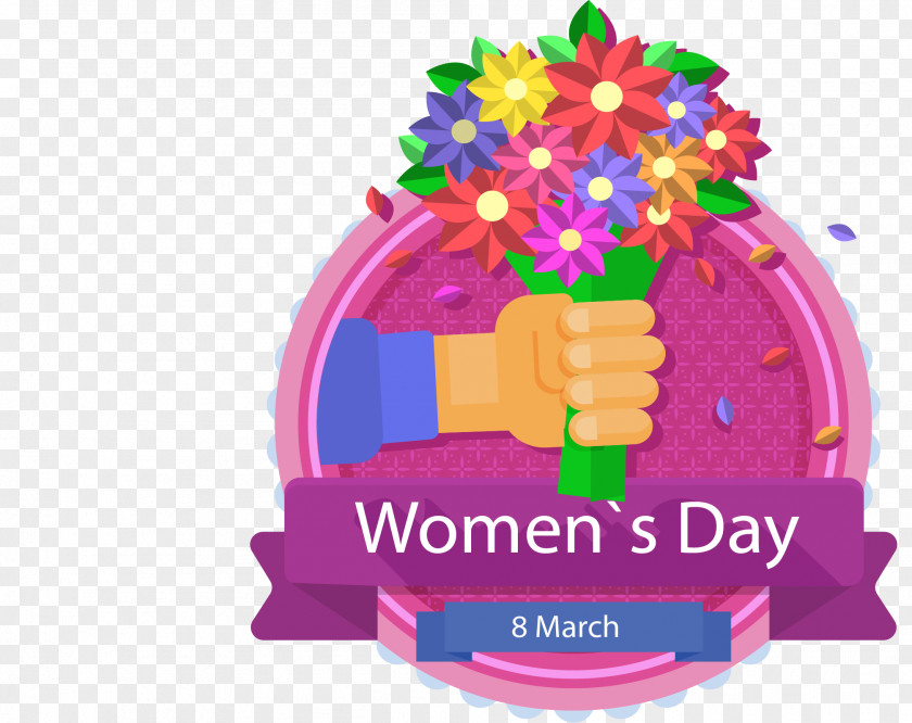 Color Bouquet Thirty-eight Posters International Womens Day PNG