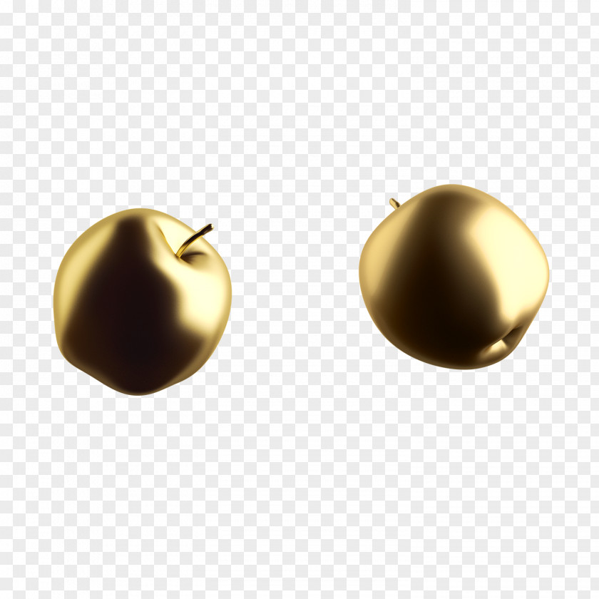 Golden Apple Download Icon PNG