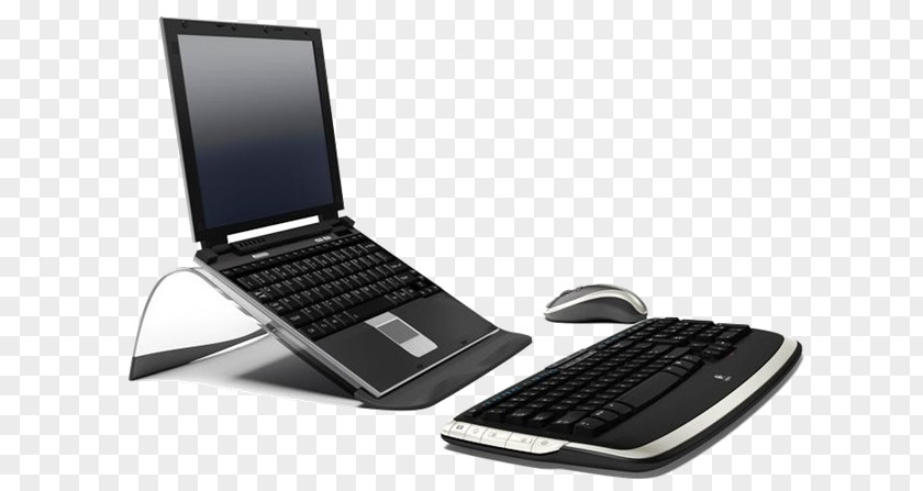 Portable Computer Netbook Laptop Keyboard Mouse Hardware PNG