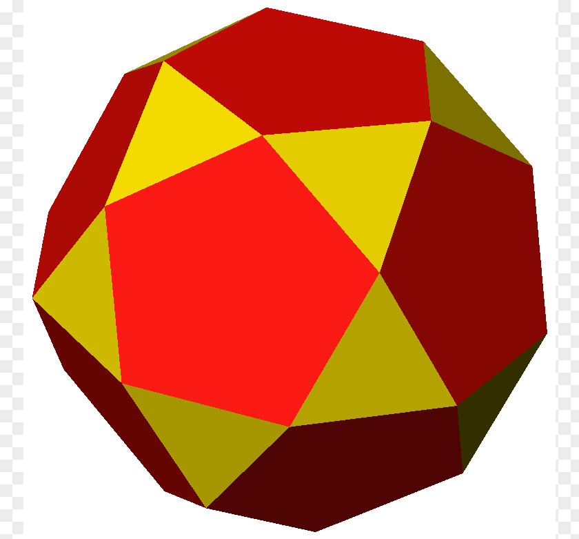 Three-dimensional Paper Uniform Polyhedron Semiregular Dodecahedron PNG