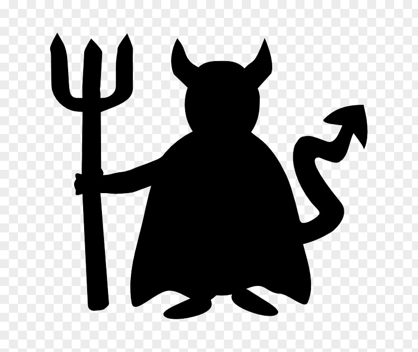 Devil Halloween Costumes Stencil Silhouette Demon PNG