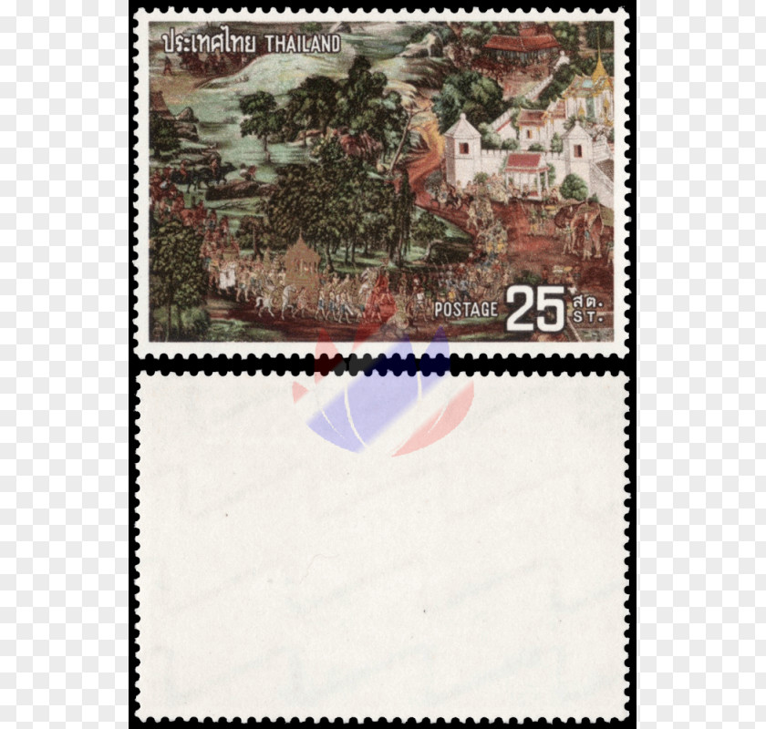 Kerala Mural Painting Fauna Postage Stamps PNG