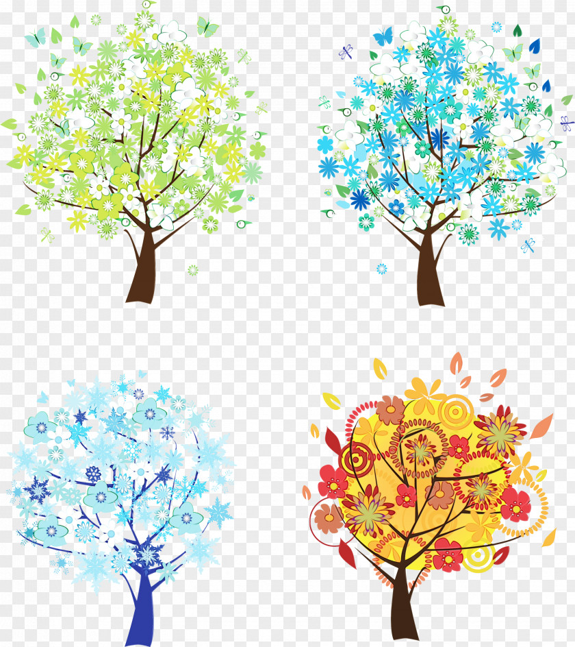 Leaf Woody Plant Tree Yellow Clip Art Branch PNG