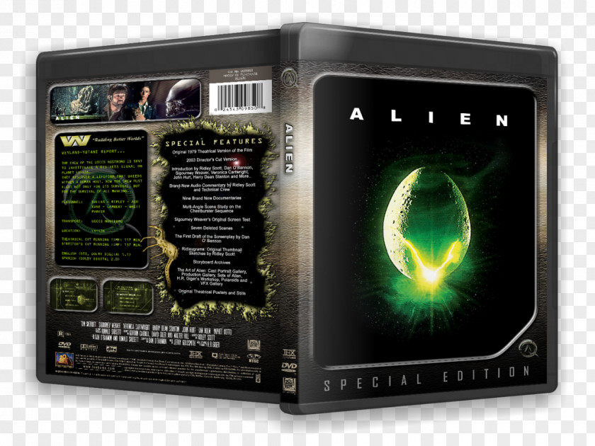 Nostromo Speedpad Electronics Alien DVD Multimedia PNG