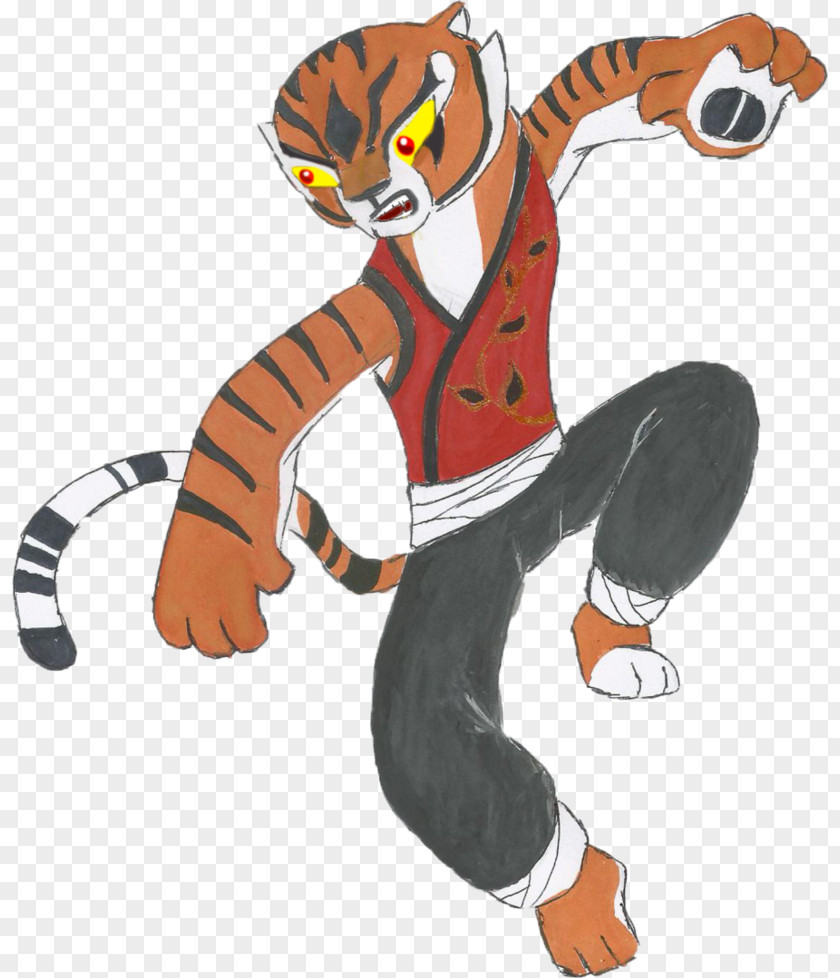 Tiger Tigress Kung Fu Panda PNG
