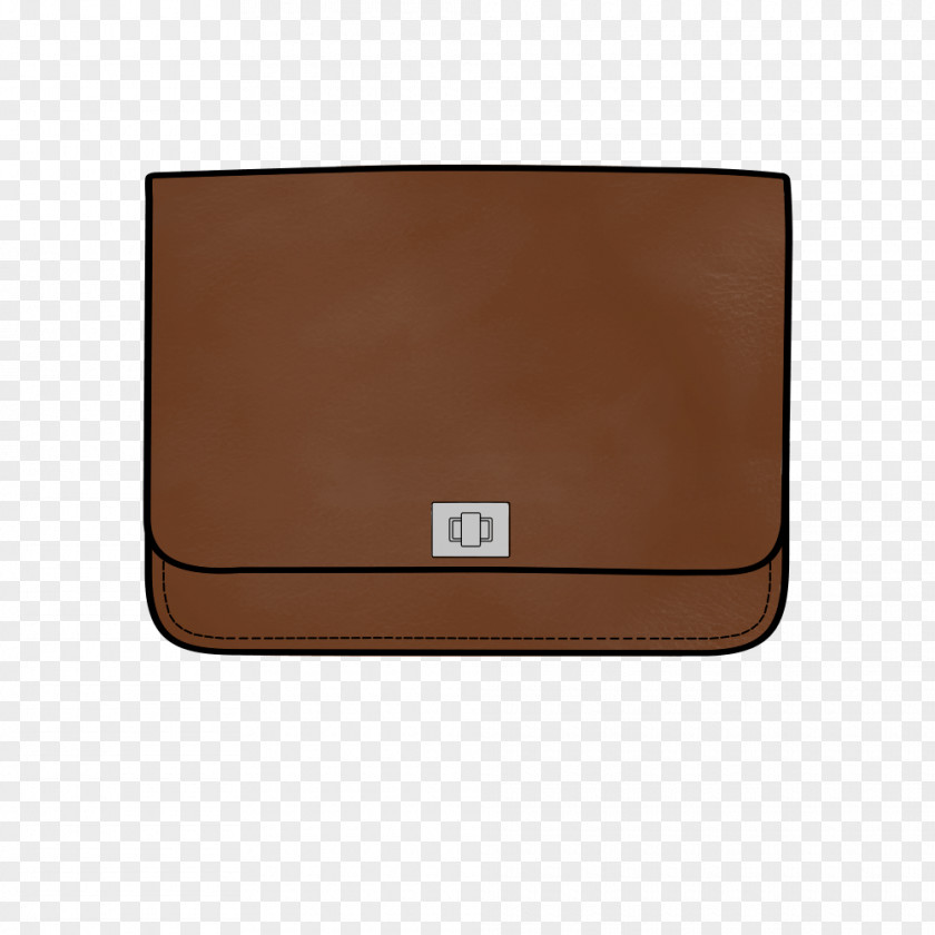 Wallet Handbag Leather Brown Caramel Color PNG