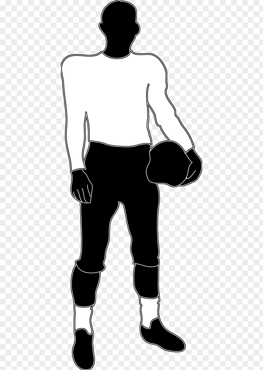 Graphics Of People Silhouette Football Player American Clip Art PNG