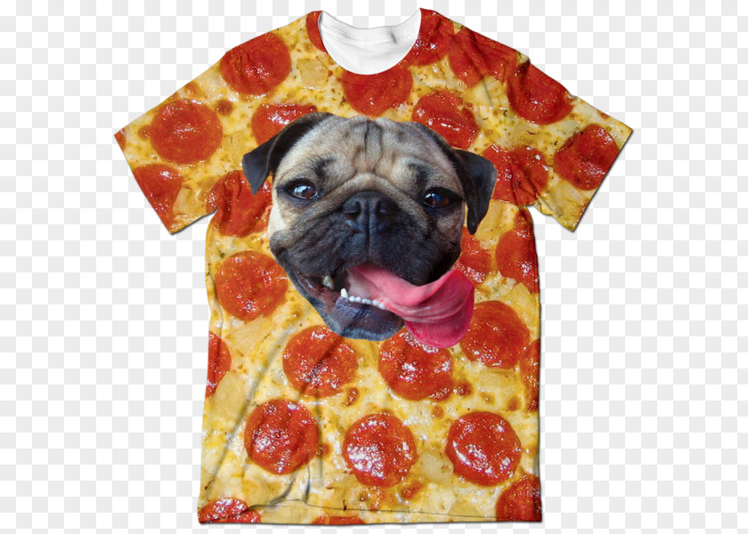 Puppy Doug The Pug T-shirt Dog Breed PNG