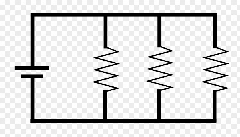 Series And Parallel Circuits Electronic Circuit Electrical Network Resistor Voltage PNG
