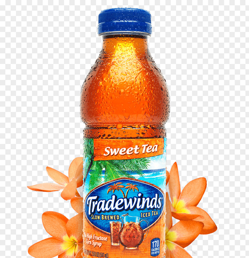 Sweet Tea Orange Drink Soft Fizzy Drinks PNG