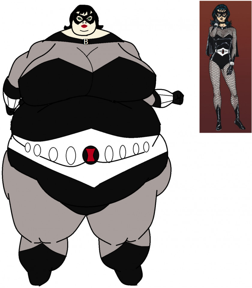 Fat Black Widow She-Hulk DeviantArt Cartoon PNG