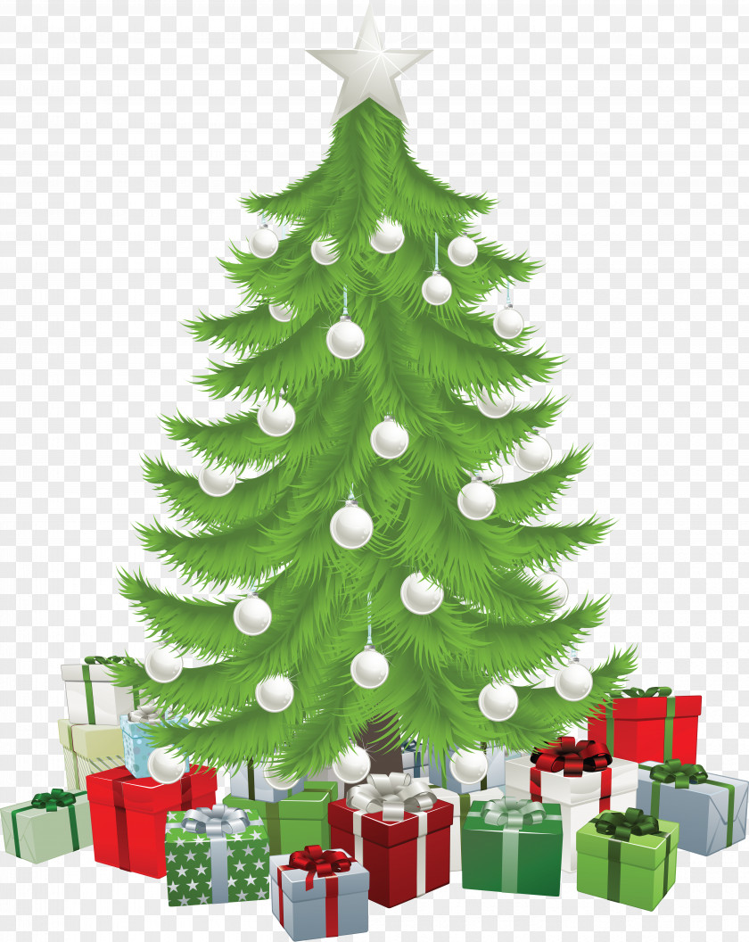 Gift Christmas Tree Ornament Clip Art PNG