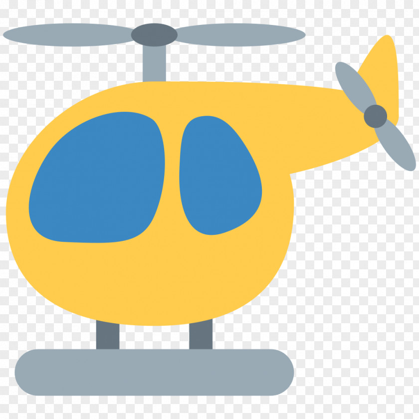 Vehicle Yellow Airplane Emoji PNG
