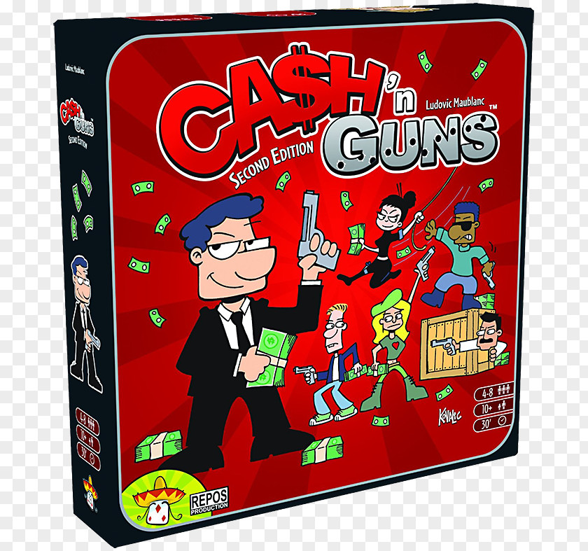 Ca$h'n Gun$ A Game Of Thrones: Second Edition Firearm Money PNG