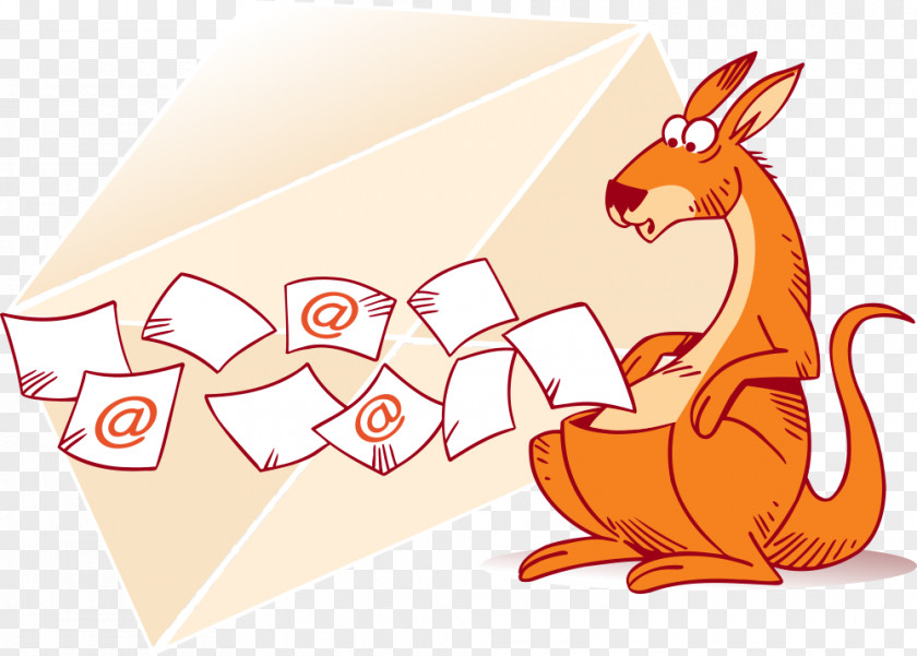 Cartoon Kangaroo Royalty-free Clip Art PNG