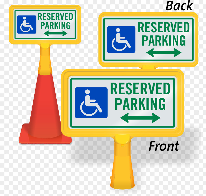 Disabled Parking Sign Traffic Brand PNG