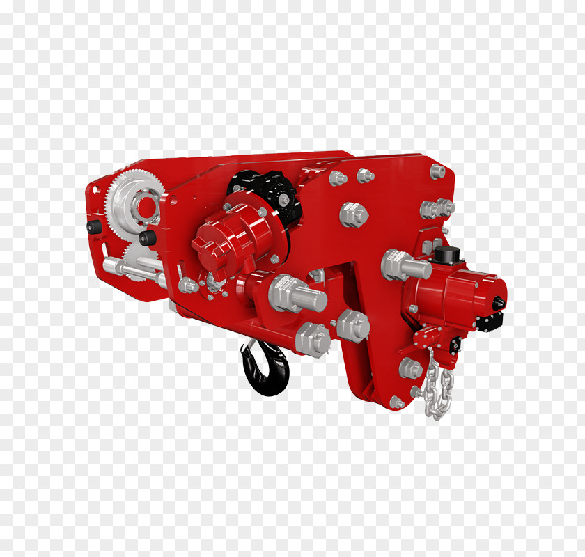 Hoist Machine Electric Motor Beam Metric Ton PNG