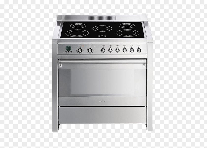 Stove Cooking Ranges Induction Smeg Oven Home Appliance PNG