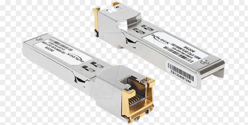 10 Gigabit Ethernet Small Form-factor Pluggable Transceiver Interface Converter 1000BASE-T Registered Jack PNG