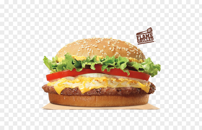 Burger King Breakfast Whopper Hamburger Cheeseburger Sloppy Joe Veggie PNG
