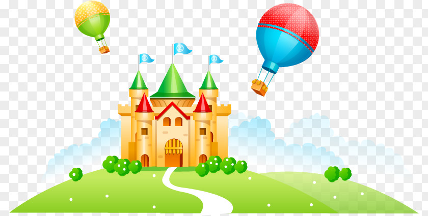 Castle View Vector Material Royalty-free Party Hat Clip Art PNG