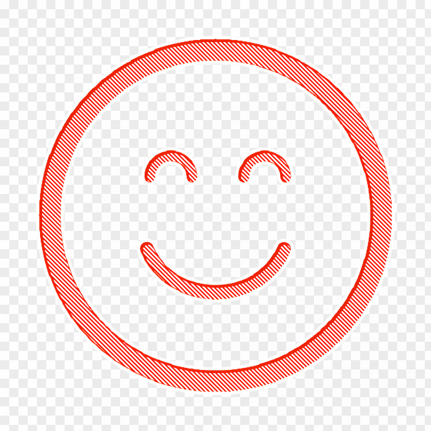 Emotions Rounded Icon Interface Emoticon Square Smiling Face With Closed Eyes PNG