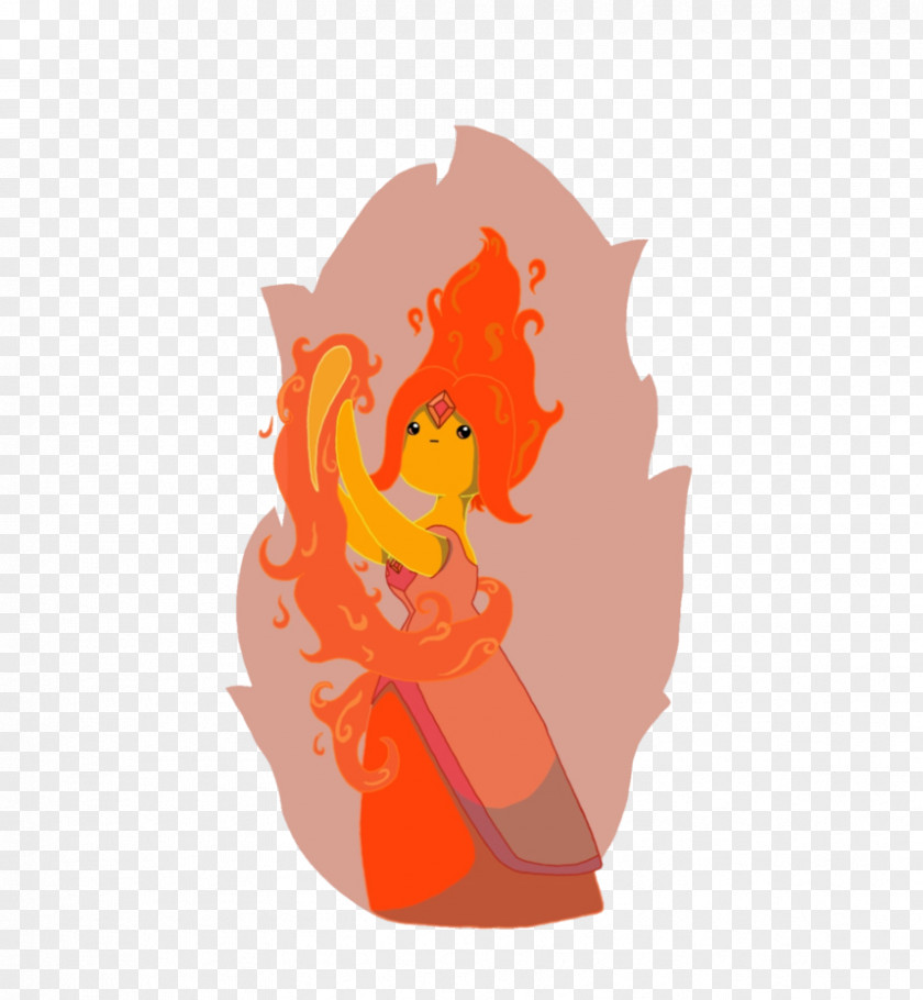 Flame Princess Vertebrate Legendary Creature Clip Art PNG