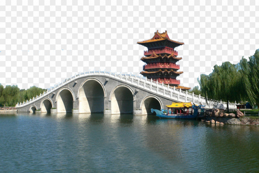 Kaifeng Bridge CloseUp Pingdingshan Shaolin Monastery Stone Arch PNG