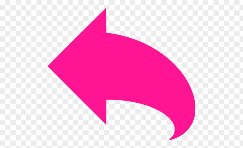 Line Pink M Angle Font PNG