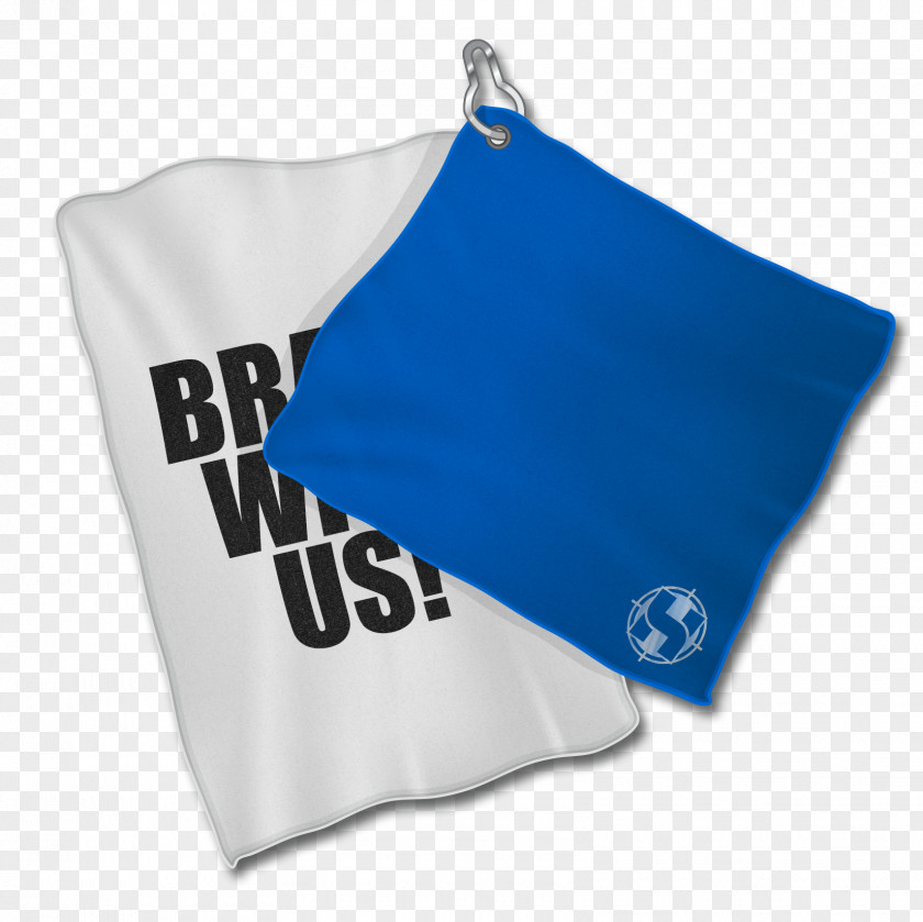 Promotional Materials Textile Cobalt Blue Towel PNG