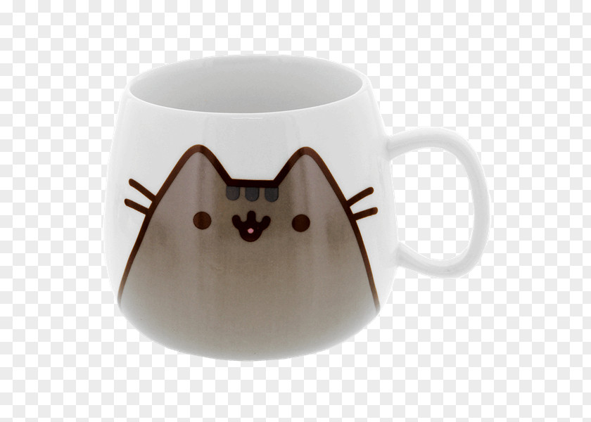 Coffee Cup Pusheen Mug Cat PNG