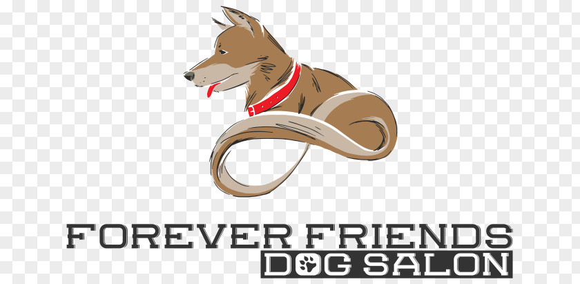 Forever Friend Dog Logo Brand PNG