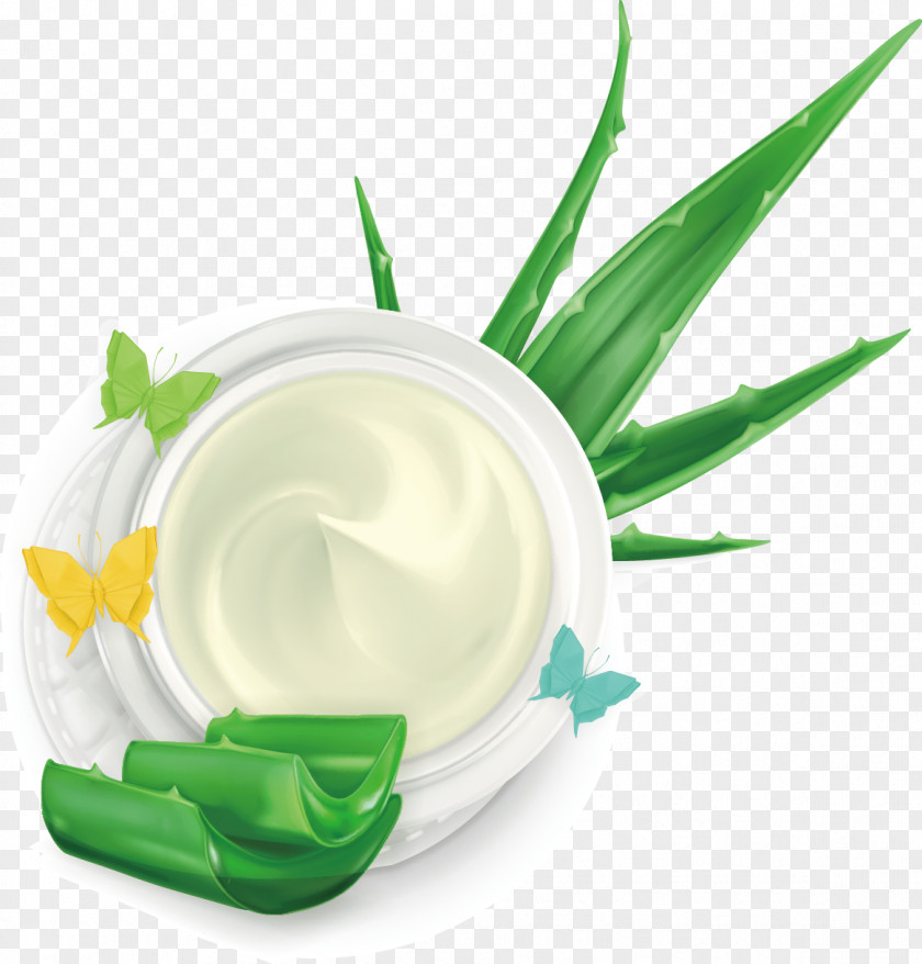 Cosmetics Aloe Moisturizing Cream Royalty-free Stock Illustration Vera PNG