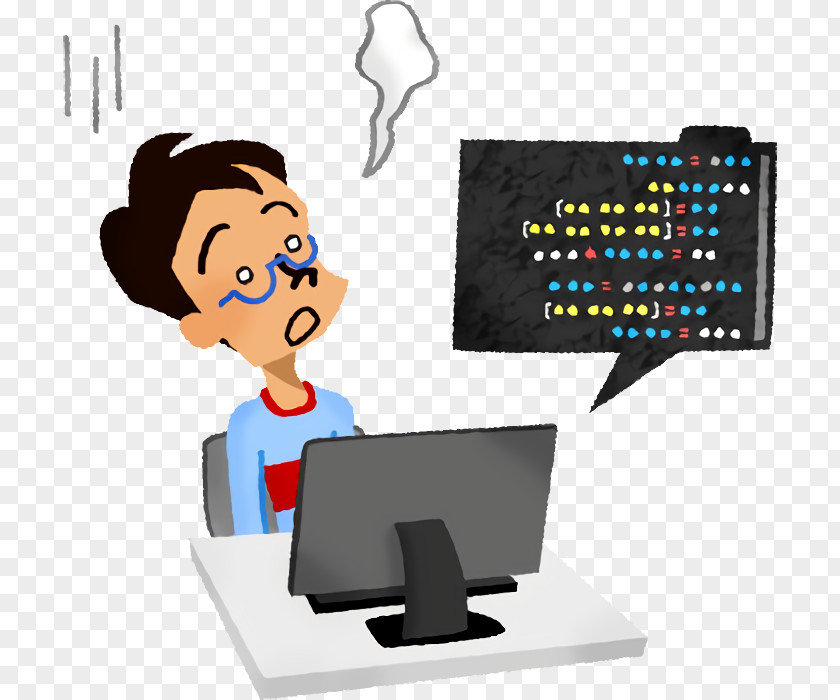 Output Device Cartoon Computer Monitor Accessory Technology Learning PNG