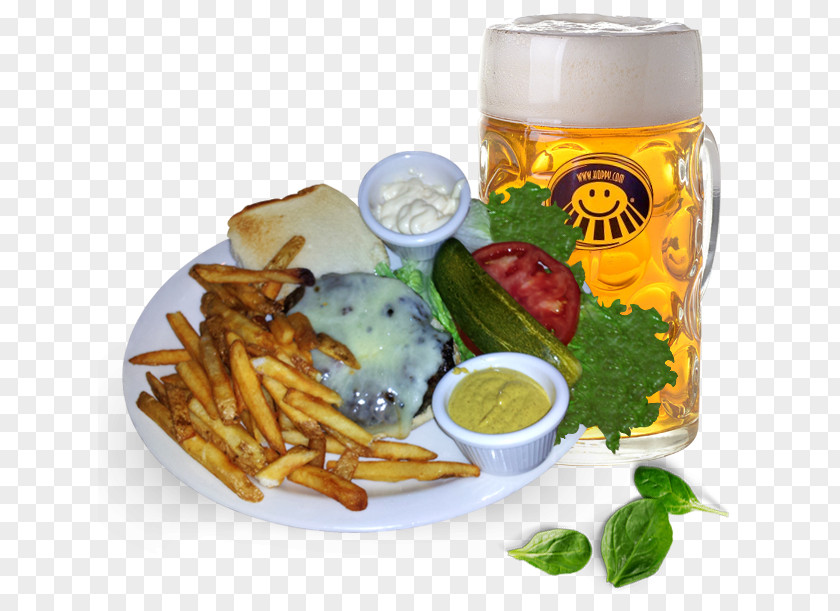 Beer French Fries Hoppy Brewing Company Food Vegetarian Cuisine PNG