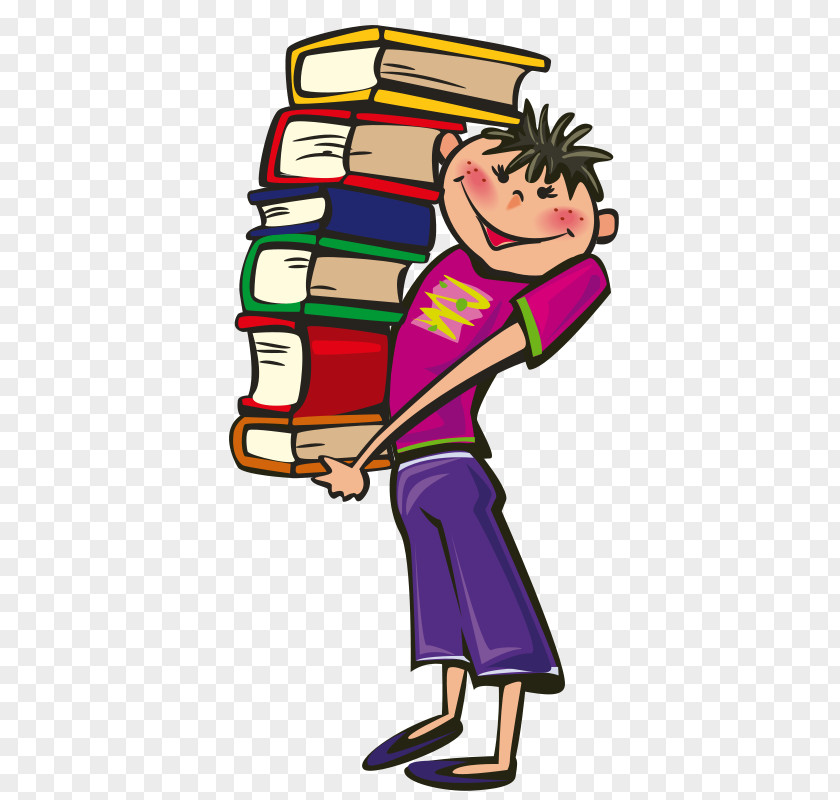 Book Clip Art Openclipart Image Student PNG